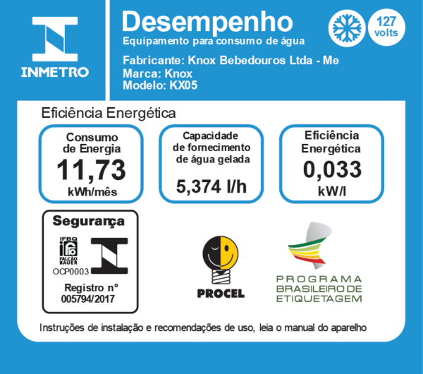 SELO INMETRO - SRA DISTRIBUIDORA - 50 LITROS COLUNA 01
