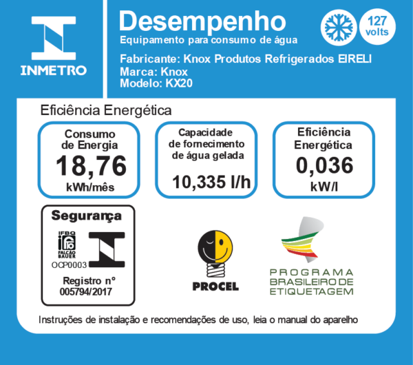 SELO INMETRO - SRA DISTRIBUIDORA - 200 LITROS COLUNA 01