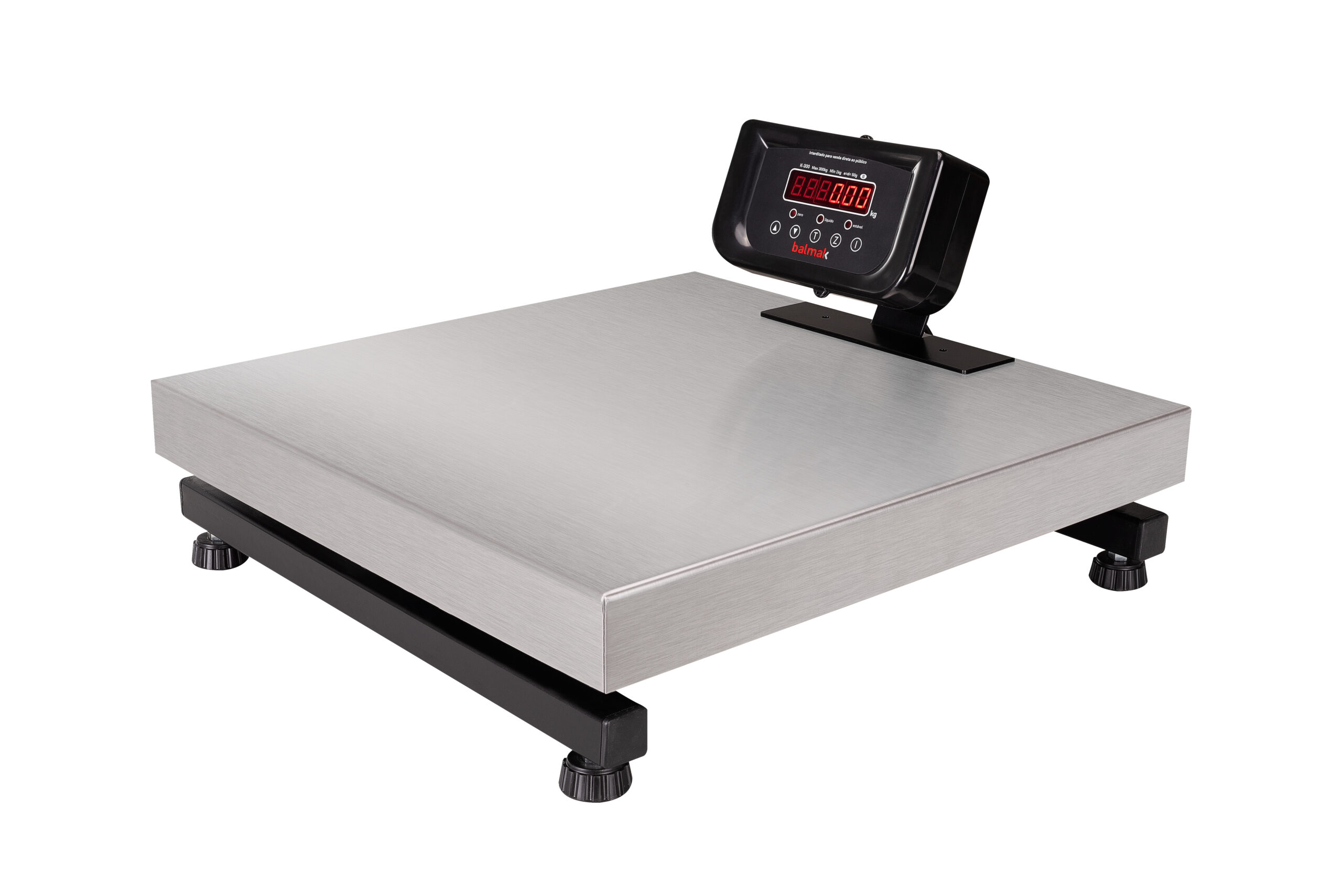 Balança Digital Eletrônica de Plataforma Inox Até 300kg K-300I-3/S – Balmak