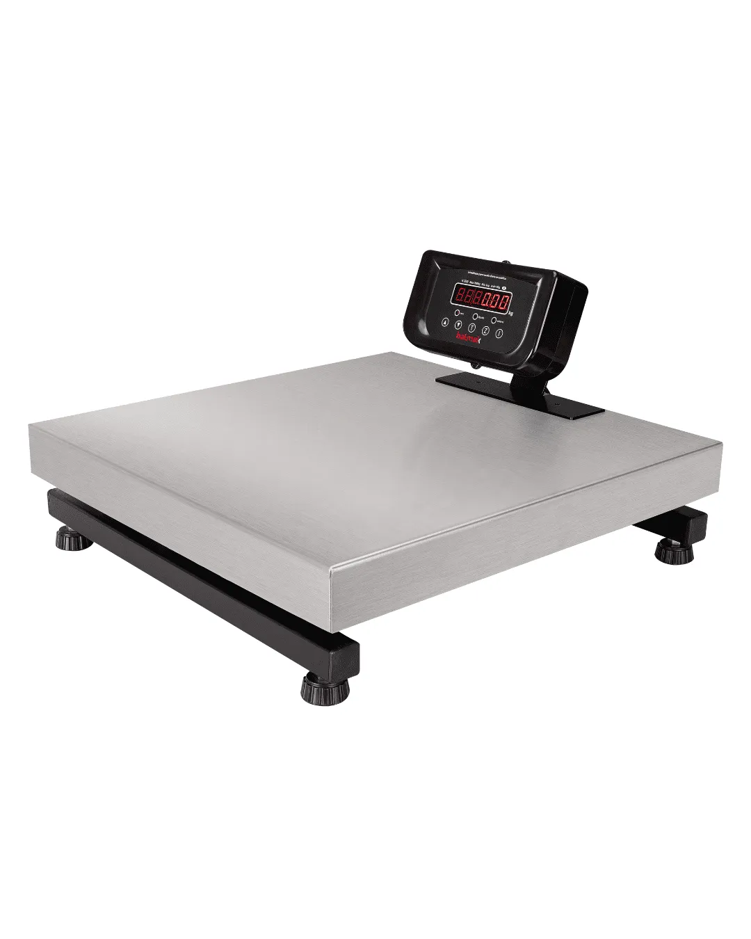 Balança Digital Eletrônica de Plataforma Inox Até 300kg C/ BATERIA K-300IB-3/S - Balmak