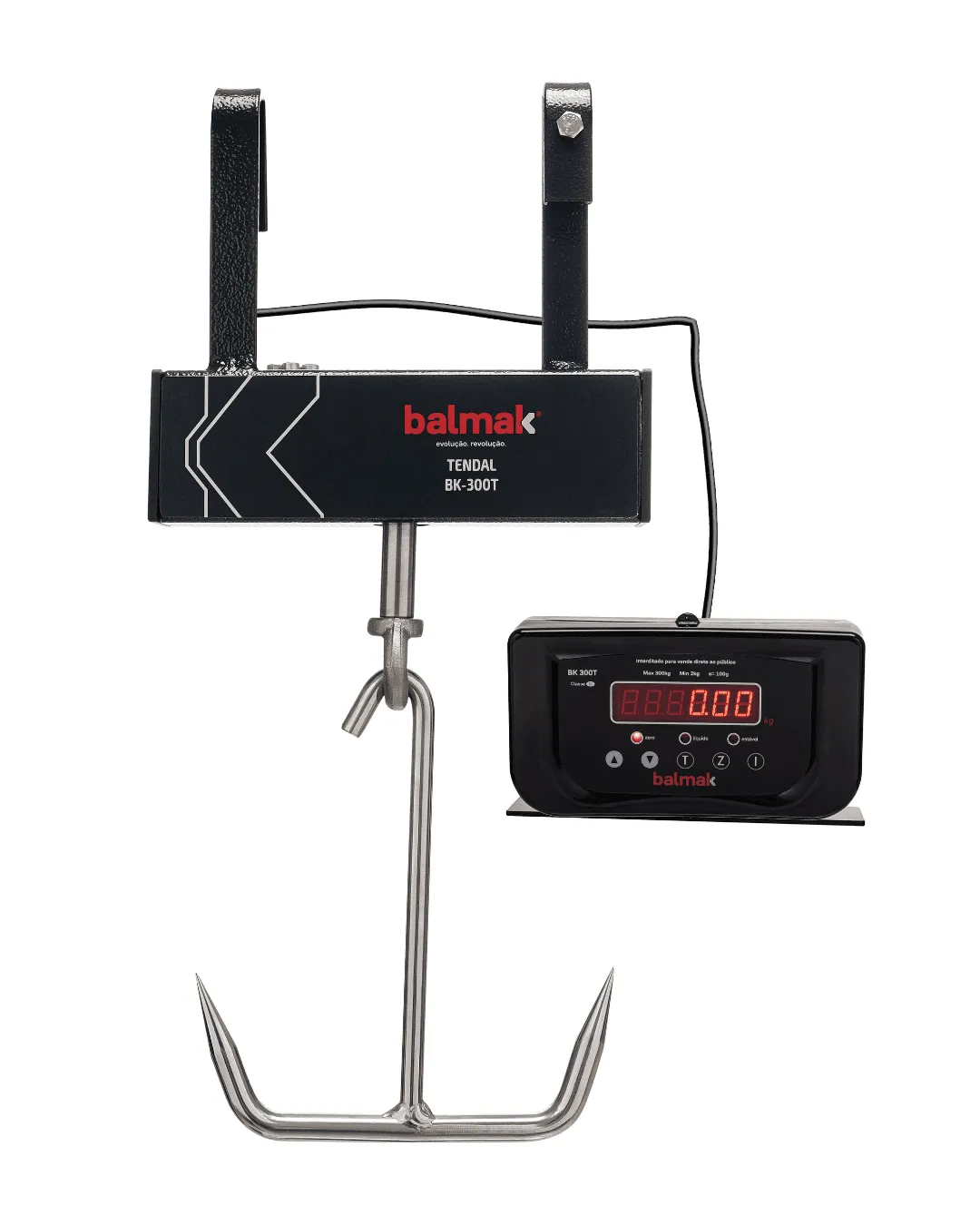 Balança Digital Pesadora Tendal 300 kg com Bateria Bivolt BK-300TB - Balmak