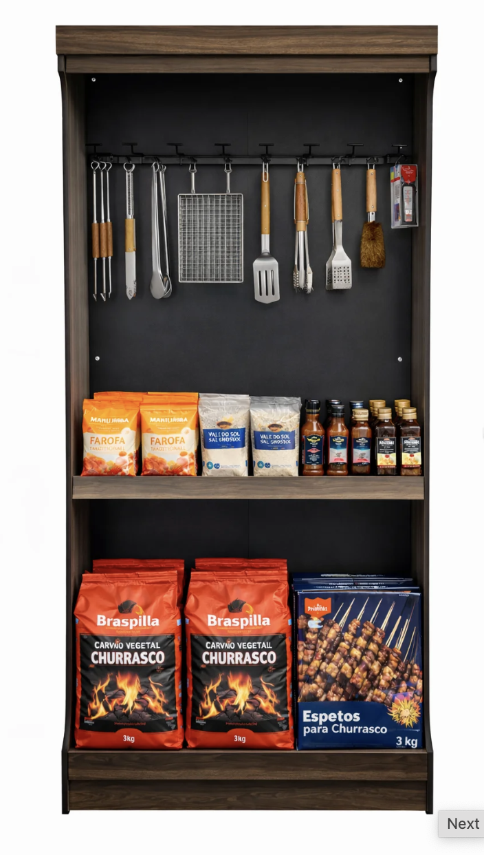 Expositor de Churrasco MDF - Imagem 2
